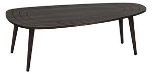 Dizajnový konferenčný stolík Garnet 115 cm antracitový