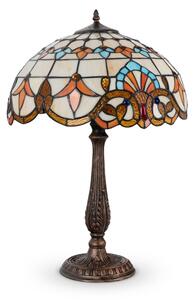 Brilagi - Tiffany vitrážová stolná lampa MIRABELLA 2xE27/60W/230V