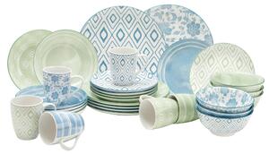 KOMBINOVANÝ SERVIS 30-dielne, porcelán keramika Landscape - Jedálenské sety