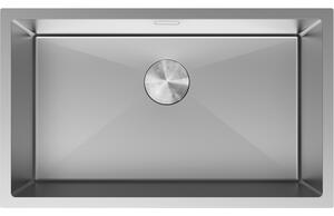 Mexen Trixo, 1-komorový nerezový drez 750 x 440 mm, brúsená oceľ, 6415751000-01