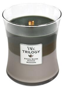 Sviečka Trilogy WoodWick Útulný zrub, 275 g