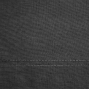 Čierna obliečka na vankúš NOVA COLOUR 50x70+4 cm