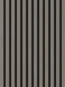 Mexen Lam-F, akustické stenové lamely 275 × 30 cm, plstený podklad 8 mm, technická dyha, dub oceľový, S105-275307-3015-006