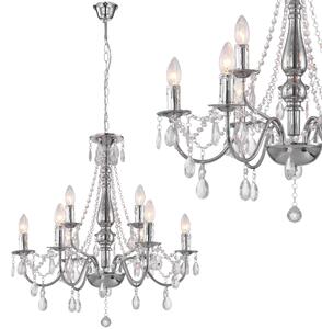 Toolight Toolight, stropné svietidlo 9xE14, EBT016-9CP, chróm, OSW-01231