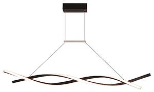 Toolight Toolight, LED závesné osvetlenie 120cm, 46W, 3000K, 2000lm, LHJ020-CP, čierna, OSW-50046