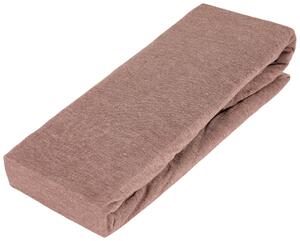 NAPÍNACIA PLACHTA, džersej, taupe, 90-100/200-220 cm Boxxx - Obliečky & plachty