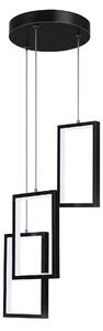 Toolight Toolight, LED závesné osvetlenie 18W, 3000K, 1500lm, LHJ087-3CP, čierna, OSW-50062