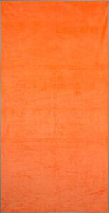 Oranžová rýchloschnúca plážová osuška IGA 80x160 cm