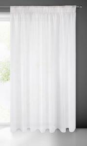 Biela záclona na páske SYLVIA 135 x 270 cm