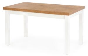 Rozkladacia stôl Tiago dub lancelot / biely