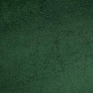 Zelený zamatový záves ROSA 140x270 cm
