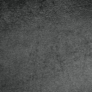 Čierny záves na krúžkoch MELANIE 140x250 cm