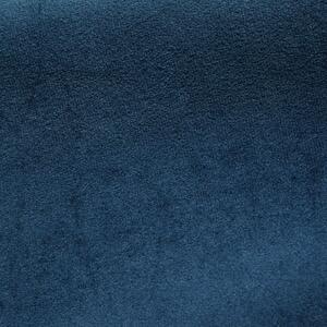 Modrý zamatový záves ROSA 140x270 cm