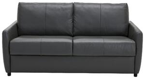 ROZKLADACIA POHOVKA, textil, koža, tmavosivá Xora - Sedačky