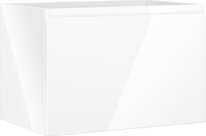 Mexen Orio, kúpeľňová skrinka 70 cm, 1 zásuvka, biela lesklá, 91A10-07047-1-BF00