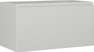 Mexen Orio, kúpeľňová skrinka 90 cm, 1 zásuvka, sivá matná, 91A10-09047-1-BF62