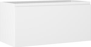 Mexen Orio, kúpeľňová skrinka 100 cm, 1 zásuvka, biela matná, 91A10-10047-1-BF01