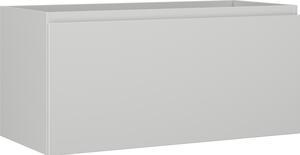 Mexen Orio, kúpeľňová skrinka 100 cm, 1 zásuvka, sivá matná, 91A10-10047-1-BF62
