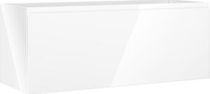 Mexen Orio, kúpeľňová skrinka 120 cm, 1 zásuvka, biela lesklá, 91A10-12047-1-BF00
