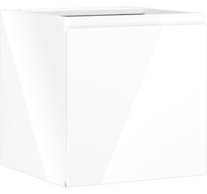 Mexen Orio, kúpeľňová skrinka 45 cm, 1 dvierka, biela lesklá, 91A11-04547-1-BF00