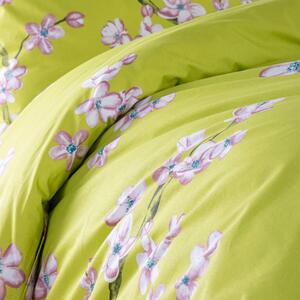 Bavlnené posteľné obliečky SAKURA štandardná dĺžka