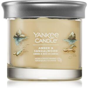Yankee Candle Amber & Sandalwood vonná sviečka 122 g