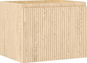 Mexen Rivel, kúpeľňová skrinka 60 cm, 1 zásuvka, drážkovaná, dub, 91A20-06047-1-BF81