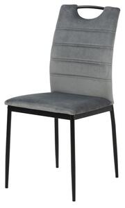 Jedálenská stolička Dory tmavo sivá