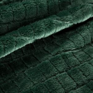 Hebká zelená deka CINDY2 s 3D efektom 200x220 cm