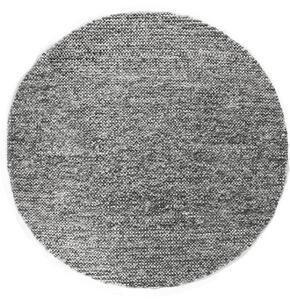 DUBLIN tmavo sivý okrúhly koberec