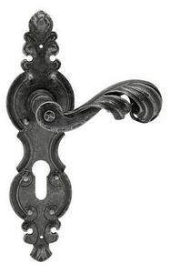 Dverové kovanie COBRA BERLIN (K) - PZ kľučka-kľučka otvor na cylindrickú vložku/K (kované kovania)