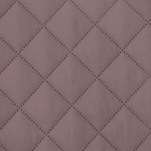 Prehoz na posteľ Alara3 s geometrickým vzorom, tmavoružový