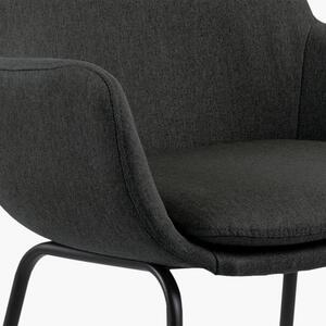 Barová stolička Holly (čierna)