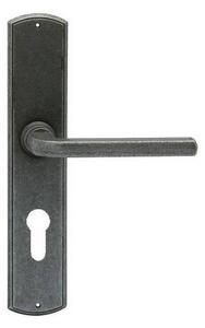 Dverové kovanie COBRA DORTMUND (K) - BB kľučka-kľučka otvor pre obyčajný kľúč/K (kované kovania)
