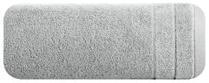 Klasický sivý uterák DAMLA s jemným pásom Rozmer: 30 x 50 cm