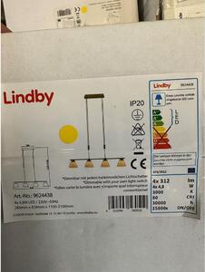 Lindby Lindby - LED Stmievateľný luster na lanku CERSEI 4xLED/4,8W/230V LW1076 + záruka 3 roky zadarmo
