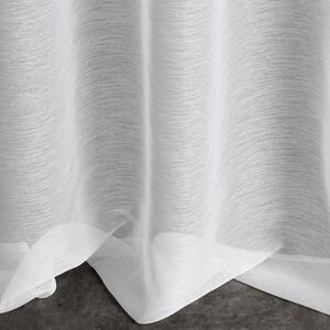 Hotová záclona s riasiacou páskou - Rebecca biela vintage, š. 4 m x d. 2,5 m
