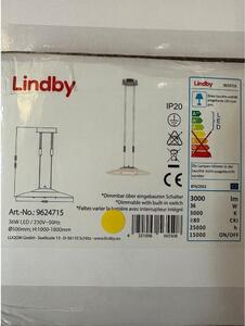 Lindby Lindby - LED Stmievateľný luster na lanku AMIDALA LED/36W/230V LW1165 + záruka 3 roky zadarmo