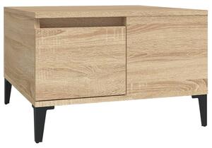 Konferenčný stolík dub sonoma 55x55x36,5 cm spracované drevo