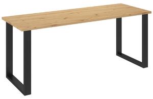 MEBLINE Stôl PERRI 185x67 dub artisan
