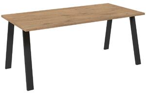 MEBLINE Stôl KVEL 185x90 dub lancelot