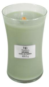 Sviečka oválna váza WoodWick Jabloňové drevo, 609.5 g