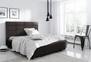 Luxusná posteľ Capristone 180x200cm, hnedá