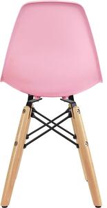 Ružová stolička YORK OSAKA