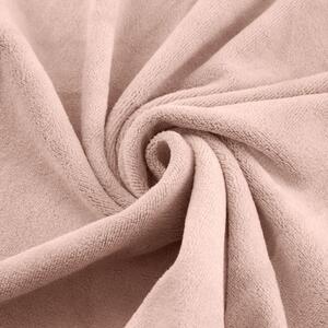 Pudrový rýchloschnúci športový uterák AMY Rozmer: 30 x 30 cm