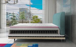 Moderná posteľ Aveiro 180x200cm, biela + matrac