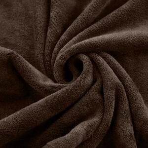 EUROFIRANY Minimalistický, veľmi mäkký a savý uterák z mikrovlákna príjemného na dotyk 30 cm x 30 cm hnedá 100 % polyester Varianta: 75015