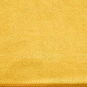 Žltý rýchloschnúci športový uterák AMY Rozmer: 50 x 90 cm