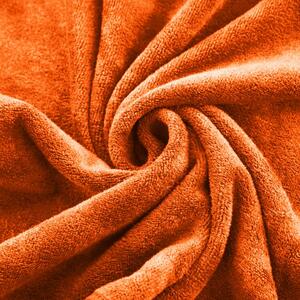 Tmavooranžový rýchloschnúci športový uterák AMY Rozmer: 30 x 30 cm