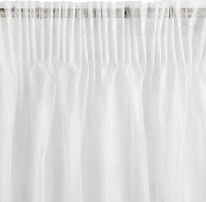 Biela záclona na páske SYLVIA 135 x 270 cm